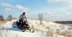 Катание на снегоходах