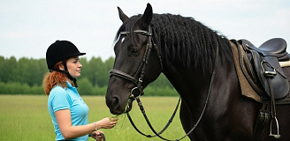 Верховая езда на лошадях