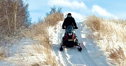 Катание на снегоходах